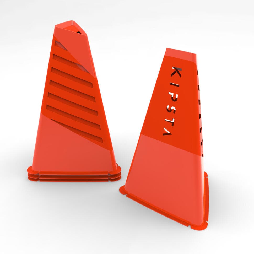 3: lot_of_4_cones_essentiel_30cm_orange - orange